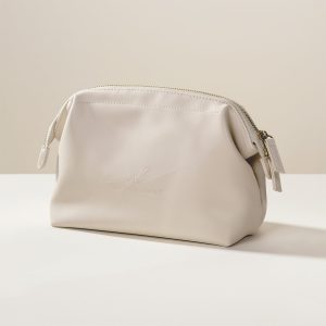 Vegan Leather Cosmetics Bag