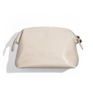 Vegan Leather Cosmetics Bag